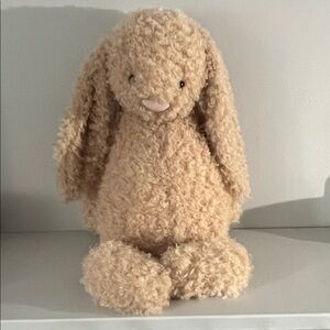 Jellycat big bashful luxe bunny curly (huge) rare